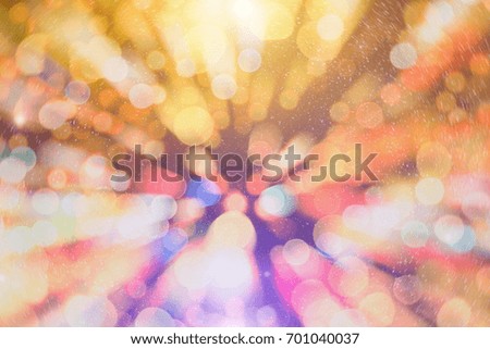 Festive elegant abstract background with bokeh lights and stars Texture

