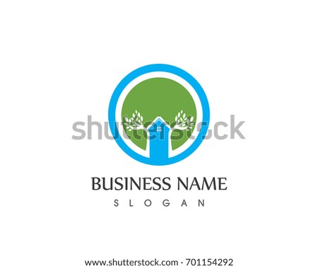 Real estate and home buildings logo icons template
