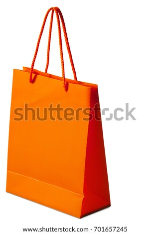 Shopping Bag on white background
