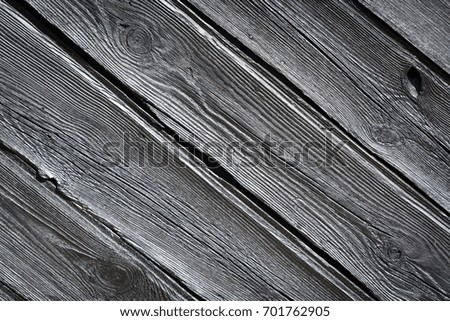 Black wooden boards for texture or background