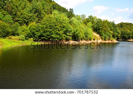 Lake landscape

