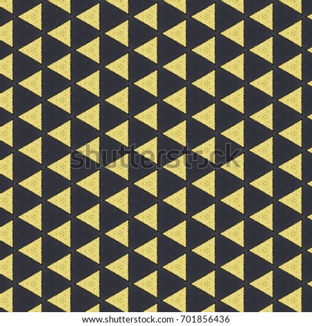 geometric seamless pattern design triangle background.