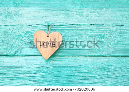 Heart with the inscription "Love"