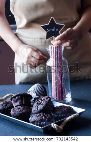 chocolate muffins
