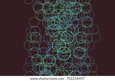 Abstract colored circles, bubbles, sphere or ellipses shape pattern. Good for web page, wallpaper, graphic design, catalog, texture or background. Vector illustration graphic.