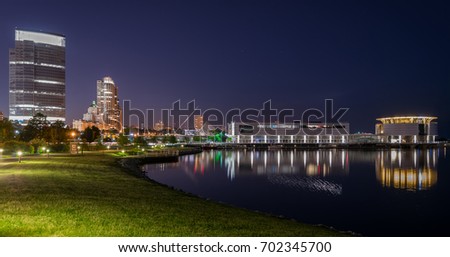 Milwaukee Skyline from Lakeshore State Park