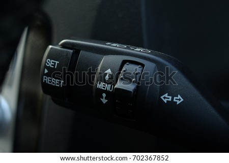 turn signal stick and vehicle control system switch