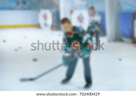 De-focused Training of young hockey players
