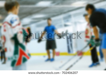De-focused Training of young hockey players