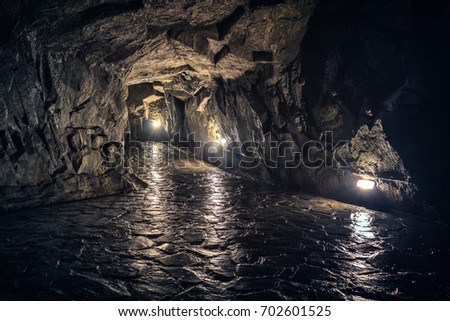 Cave Tunnel Interior
