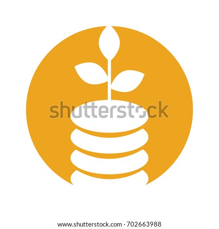 ecology plant isolated icon