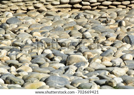 The background from the stone and rock. Natural photo.