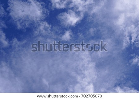 blue sky with clouds texture background