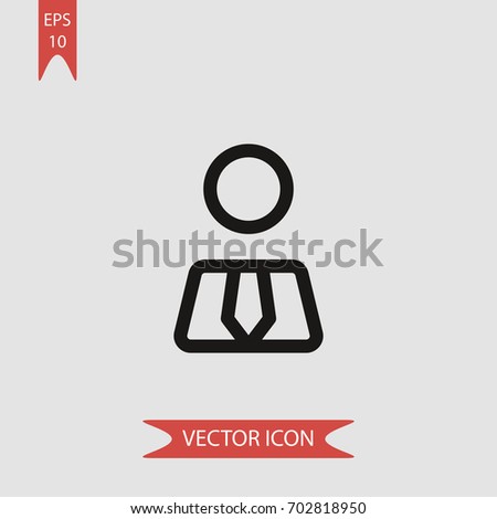 Teacher vector icon illustration symbol