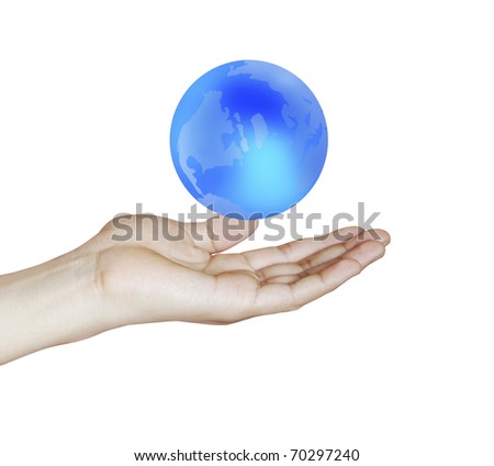 hand earth