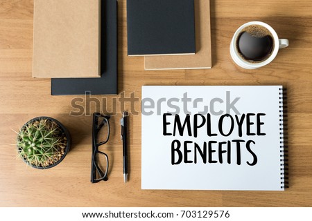 EMPLOYEE BENEFITS  TECHNOLOGY COMMUNICATION definition highlighted Royalty-Free Stock Photo #703129576