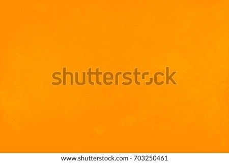 Abstract orange cement wall texture and background