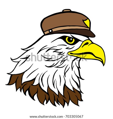 Eagle Cartoon Vector