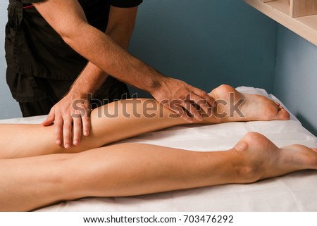 Wellness foot and foot massage