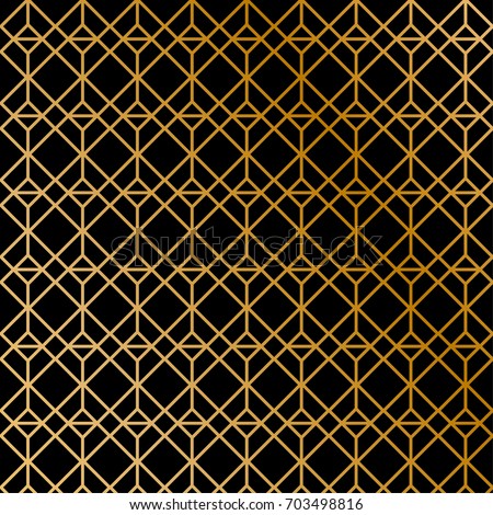 Gold Art Deco texture. Abstract pattern. Geometric background. Gradient geometric pattern.