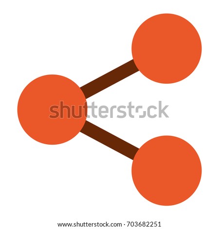 colorful silhouette of network symbol icon vector illustration