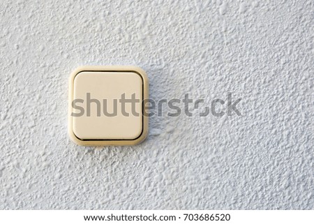 key switch on the wall
