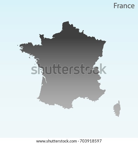 map of france 