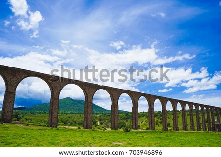 Aqueduct of Padre Tembleque Hydraulic System - UNESCO Site in Mexico