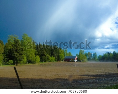 Rainy Farm