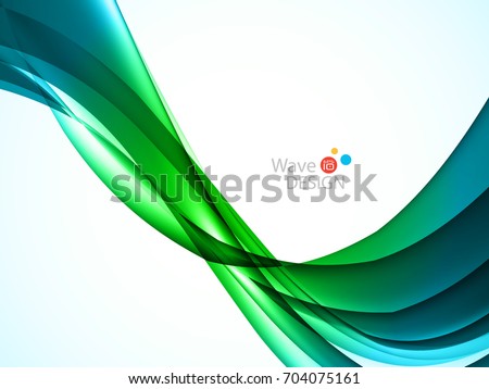 Vector waves lines design for brochure, website, flyer design and abstract background...