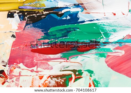 painted abstract background