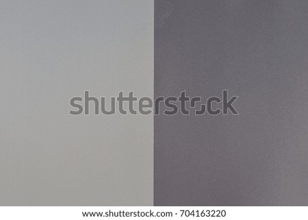 Two tone of grey paper background.