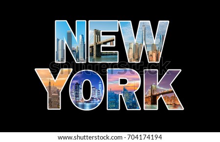 Collage of New York photos