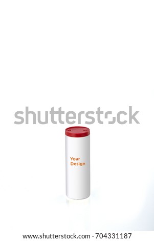 Insect Killer Powder Packaging Mockup on white background
