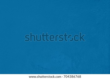 Abstract blue cement wall texture and background