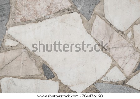 Gray light old marble stone texture background pattern with high resolution.(natural color)
