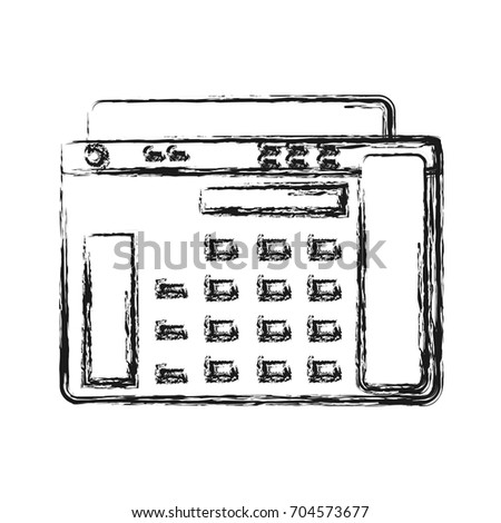 fax machine icon