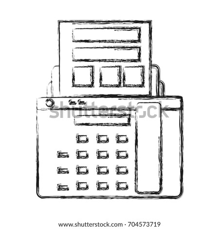 fax machine icon