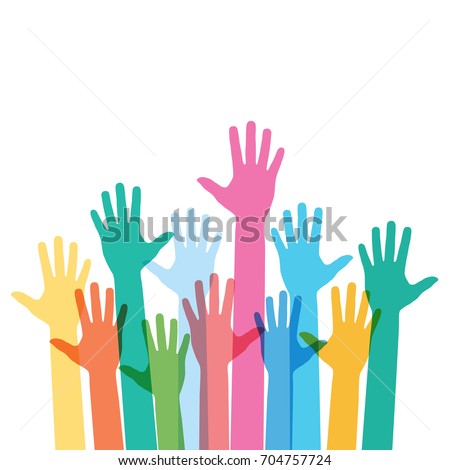 hands raising love with heart Royalty-Free Stock Photo #704757724