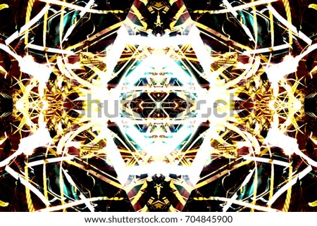 Blurred image of abstract light