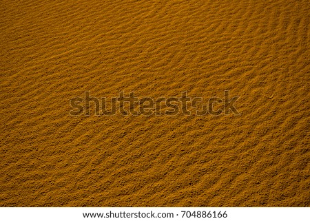 Golden desert sand