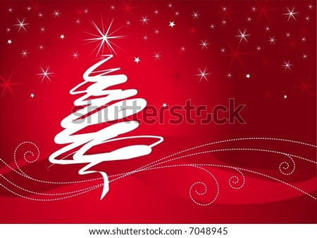 Christmas decorative illustration