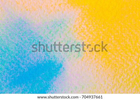 Colorful water color painting abstract background