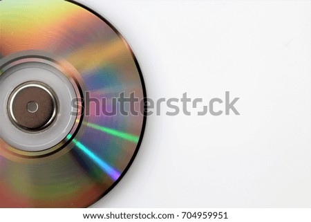 An  image of a mini disc cd