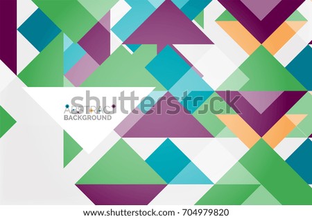 Triangle pattern design background. Vector business or technology presentation template, brochure or flyer pattern, or geometric web banner