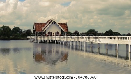Bridge-water pavilion
