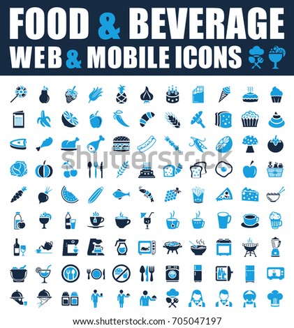food and Beverage icons