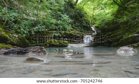 Tatlica Nature Park and Waterfalls in Erfelek Sinop Turkey