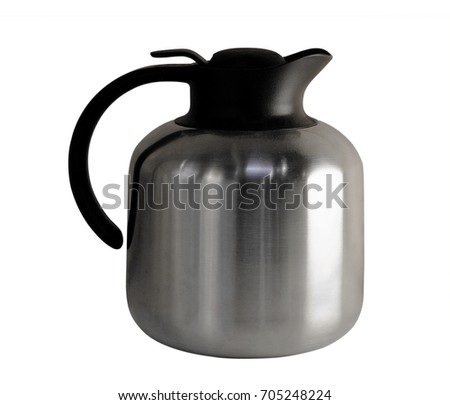 Nice design of modern kettle water boiler for your kitchen an image isolated on white