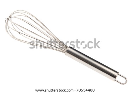 metallic kitchen utensil: mixer